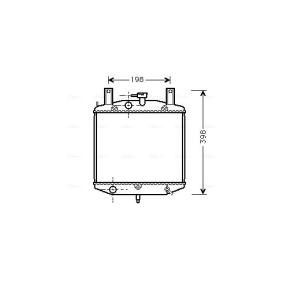 Kühler, Motorkühlung für DAIHATSU von AVA COOLING SYSTEMS
