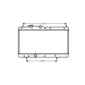 Acquista Radiatore motore da AVA COOLING SYSTEMS DU2033 a buon mercato per soli 76,97 €