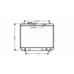 Acquista Radiatore motore da AVA COOLING SYSTEMS DU2044 a buon mercato per soli 215,27 €