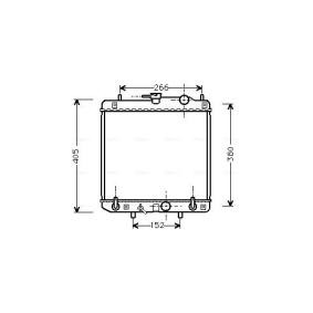 Kühler, Motorkühlung für DAIHATSU von AVA COOLING SYSTEMS