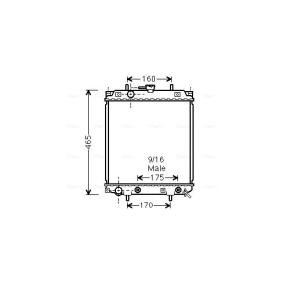 Acquista Radiatore motore da AVA COOLING SYSTEMS DU2047 a buon mercato per soli 159,46 €