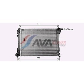 Klimakondensator DU5056 von AVA COOLING SYSTEMS günstig für 101,98 € online kaufen