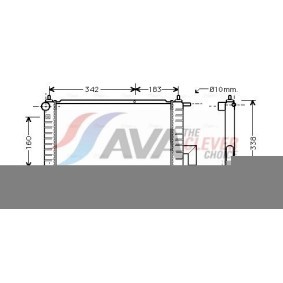 Kühlerlüfter DU7501 DAIHATSU von AVA COOLING SYSTEMS