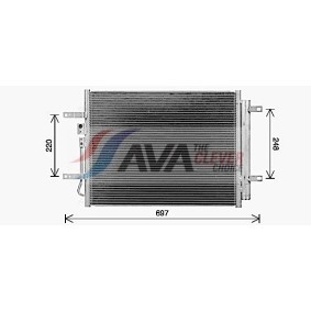 Køb Køler, motorkøling af AVA COOLING SYSTEMS DW2052 til den lave pris 711,99 DKK