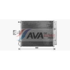 Achetez des Radiateur du moteur AVA COOLING SYSTEMS DW2053 à prix pour 101,00 €