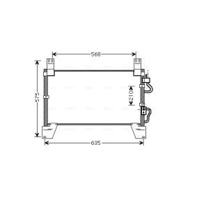 Klimakondensator DW5077 von AVA COOLING SYSTEMS günstig für 149,73 € online kaufen