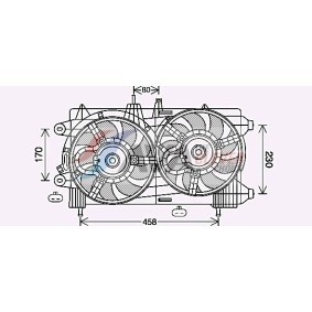 Verdampfer, Klimaanlage DWV047