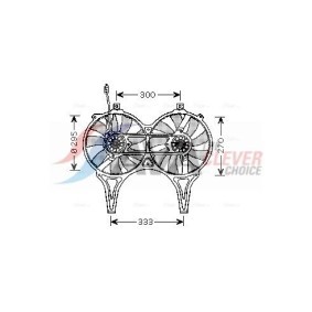 Kühlerlüfter FD7511 von AVA COOLING SYSTEMS günstig für 114,87 € online kaufen