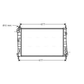 Achetez des Radiateur du moteur AVA COOLING SYSTEMS FDA2335 à prix pour 116,25 €