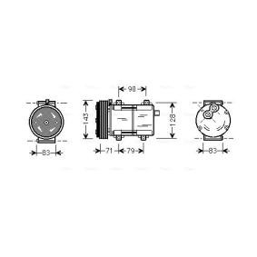 Acquista Compressore aria condizionata da AVA COOLING SYSTEMS FDAK279 a buon mercato per soli 361,59 €