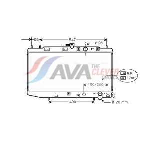 Verdampfer, Klimaanlage für FORD von AVA COOLING SYSTEMS