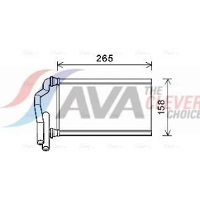 Achetez des Radiateur du moteur AVA COOLING SYSTEMS FT2181 à prix pour 201,99 €
