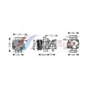 Achetez des Radiateur du moteur AVA COOLING SYSTEMS FT2301 à prix pour 69,57 €