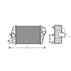 Comprar Intercooler de AVA COOLING SYSTEMS FT4252 a bajo precio de 154,13 €