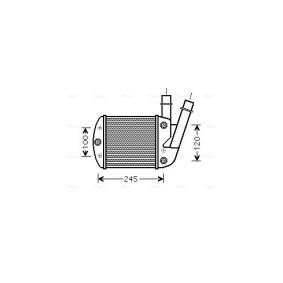 Achetez des Intercooler AVA COOLING SYSTEMS FT4340 à prix pour 183,48 €