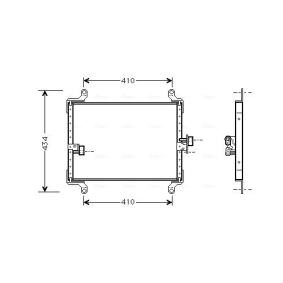 Köp Kondensor, klimatanläggning av AVA COOLING SYSTEMS FT5206 till det låga priset 1030,07 kr
