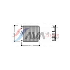 Kjøp Varmeapparat register av AVA COOLING SYSTEMS FT6254 til den lave prisen 427,53 NOK