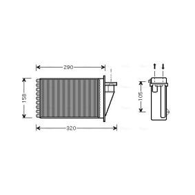 Osta Lämmityslaitteen kenno AVA COOLING SYSTEMS:llä FT6266 edullisesti hintaan 46,42 €