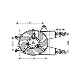 Kühlerlüfter FT7284 von AVA COOLING SYSTEMS günstig für 106,66 € online kaufen