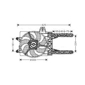 Achetez des Motoventilateur AVA COOLING SYSTEMS FT7285 à prix pour 138,81 €