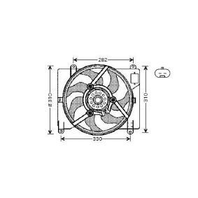 Kühlerlüfter FT7503 von AVA COOLING SYSTEMS günstig für 159,73 € online kaufen