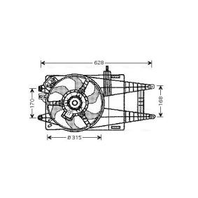 Kühlerlüfter FT7524 von AVA COOLING SYSTEMS günstig für 68,42 € online kaufen
