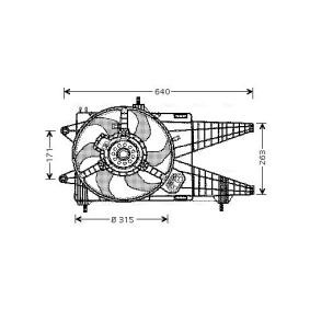 Kühlerlüfter FT7536 von AVA COOLING SYSTEMS günstig für 130,39 € online kaufen