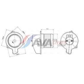 Kühlerlüfter FT7546 von AVA COOLING SYSTEMS günstig für 270,84 € online kaufen