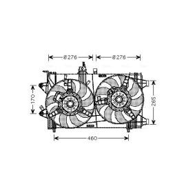 Kühlerlüfter FT7561 von AVA COOLING SYSTEMS günstig für 250,80 € online kaufen