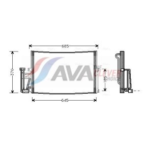 Köp Kylare av AVA COOLING SYSTEMS FTA2251 till det låga priset 13507,85 kr