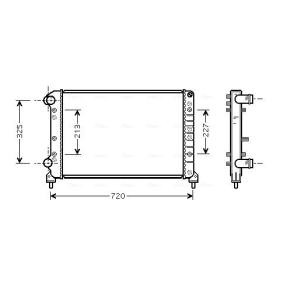 Achetez des Radiateur du moteur AVA COOLING SYSTEMS FTA2261 à prix pour 108,69 €