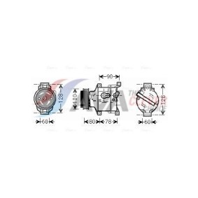 Klimakompressor von AVA COOLING SYSTEMS FTK103
