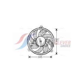 Achetez des Radiateur du moteur AVA COOLING SYSTEMS HD2123 à prix pour 78,91 €