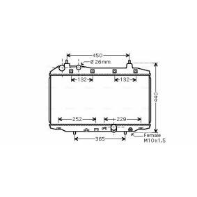 Achetez des Radiateur du moteur AVA COOLING SYSTEMS HD2188 à prix pour 136,31 €