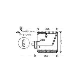 Verdampfer, Klimaanlage für HONDA von AVA COOLING SYSTEMS