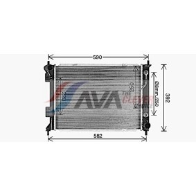 Verdampfer, Klimaanlage für HONDA von AVA COOLING SYSTEMS