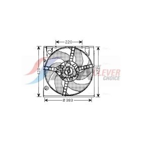 Achetez des Radiateur du moteur AVA COOLING SYSTEMS HY2177 à prix pour 138,66 €
