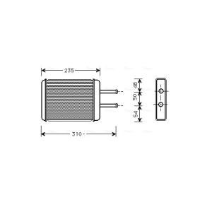 Osta Lämmityslaitteen kenno AVA COOLING SYSTEMS:llä HY6069 edullisesti hintaan 106,88 €