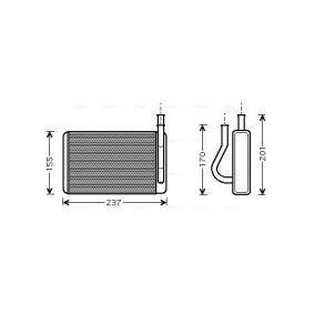 Osta AVA COOLING SYSTEMS Lämmityslaitteen kenno netistä SONATA II (Y-2)-mallille edulliseen hintaan
