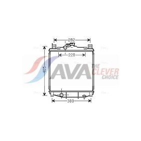 Handbremsseil des Herstellers AVA COOLING SYSTEMS - Originalware Artikelnummer: HYV002