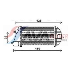 Achetez des Radiateur du moteur AVA COOLING SYSTEMS IV2056 à prix pour 91,14 €