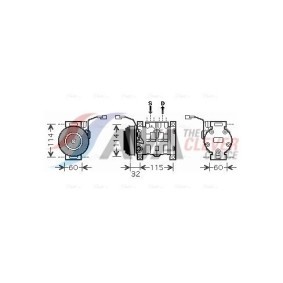 Achetez des Radiateur du moteur AVA COOLING SYSTEMS IV2062 à prix pour 70,09 €
