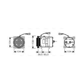 Klimakompressor für IVECO von AVA COOLING SYSTEMS