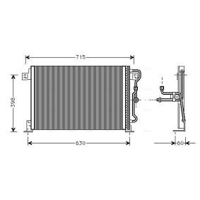 Köp Kondensor, klimatanläggning av AVA COOLING SYSTEMS JE5019 till det låga priset 2303,67 kr