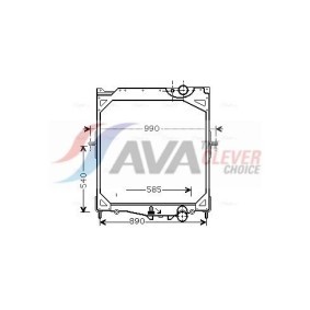 Köp Kondensor, klimatanläggning av AVA COOLING SYSTEMS JR5020 till det låga priset 1733,29 kr
