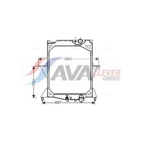 Klimakondensator JR5032 von AVA COOLING SYSTEMS günstig für 93,13 € online kaufen