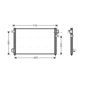 Klimakondensator JR5036 von AVA COOLING SYSTEMS günstig für 185,34 € online kaufen
