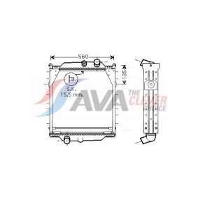 Klimakondensator JR5043 von AVA COOLING SYSTEMS günstig für 112,71 € online kaufen