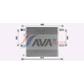 Achetez des Radiateur du moteur AVA COOLING SYSTEMS KA2022 à prix pour 110,48 €