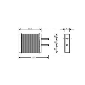 Osta Lämmityslaitteen kenno AVA COOLING SYSTEMS:llä KA6047 edullisesti hintaan 109,77 €